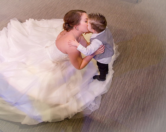 Brides Second Kiss /Wedding Photographer /Cedar Lake