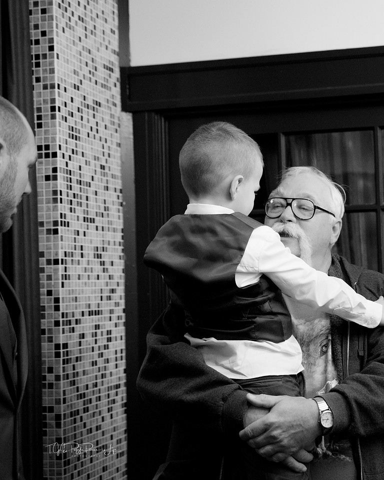 Grandpa and the Ring Bearer/ The Allure/ Laporte, In/ Northwest Indiana Wedding Photgrpaher