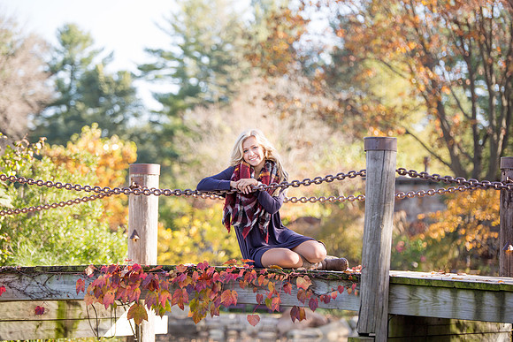 Fall Color at it's Finest/ Senior/ Hamstra Gardens/ Wheatfield/ Northwest Indiana Photographer