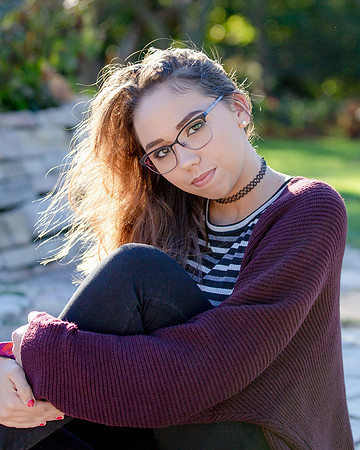Hello/ Senior/ Ogden Garden, Valparaiso/ Northwest Indiana Photographer