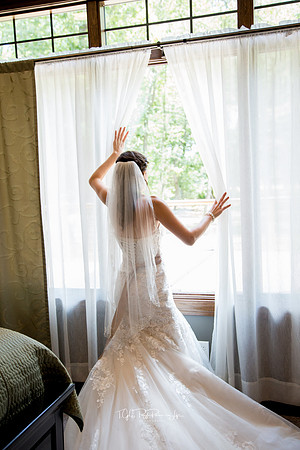Gazing into the Future/ Wedding Photographers/ Sandy Pines, Demotte, Indiana