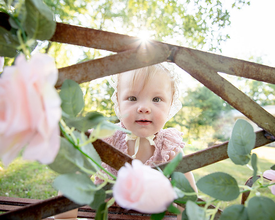 Birthday Smile/ One Year Old/ Birthday Session/ Morocco, Indiana/ Northwest Indiana Photographer