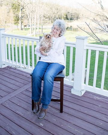 Grandma and Her Puppy/ Demotte, Indiana/ Northwest Indiana Photographer
