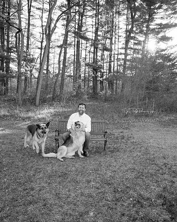 Man and His Dog/ Demotte, Indiana/ Northwest Indiana Photographer
