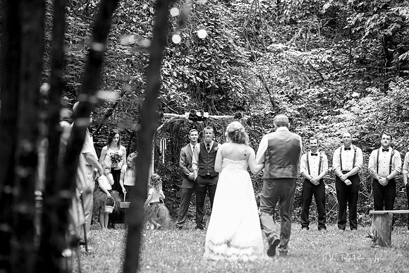 A Look From Behind/ Northwest Indiana Wedding Photographer/ Linton, Indiana