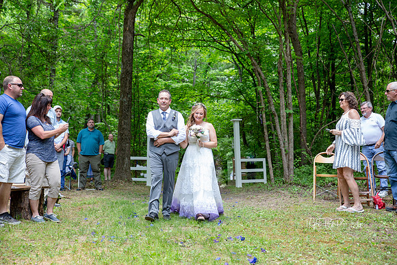 Dad's Proud Moments as Everyone Looks at His Beautiful Daughter/ Northwest Indiana Wedding Photographer/ Linton, Indiana