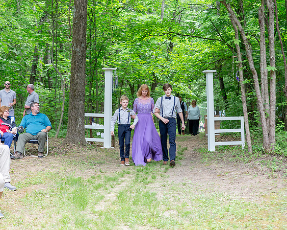 Bride's Mom's Walk/ Northwest Indiana Wedding Photographer/ Linton, Indiana