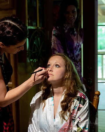Brides Makeup/ Northwest Indiana Wedding Photographer/ Linton, Indiana