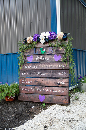 Wedding Sign/ Northwest Indiana Wedding Photographer/ Linton, Indiana