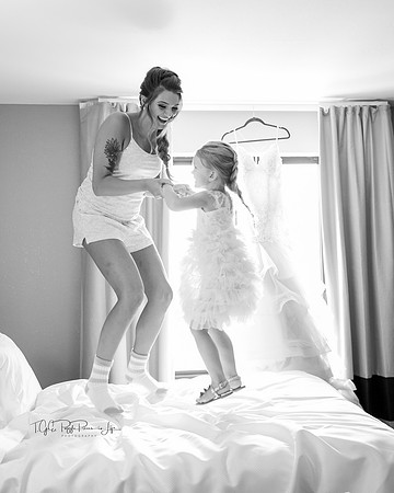 Can We Jump on the Bed/ Getting Ready/ Wedding Photography
