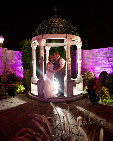 Night Lights/ Tuscany Falls, Modena, Ill/ Wedding Photographer