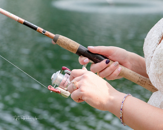 There is Always Time to Fish/ Wedding Ring/ Beecher, Ill/ Wedding Photographer