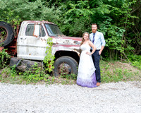 Mr. & Mrs. Tharp/ Northwest Indiana Wedding Photographers/Rustic Outdoor Wedding/ Southern Indiana